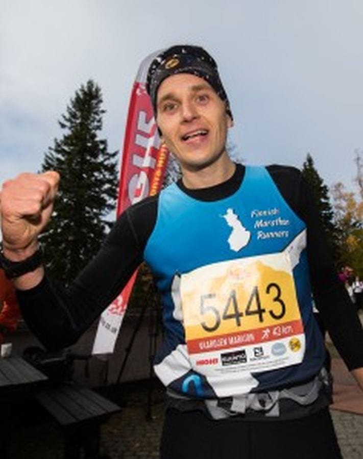 Vaarojen Maraton, Koli, 4.10.2014, 43km voittaja Henri Ansio