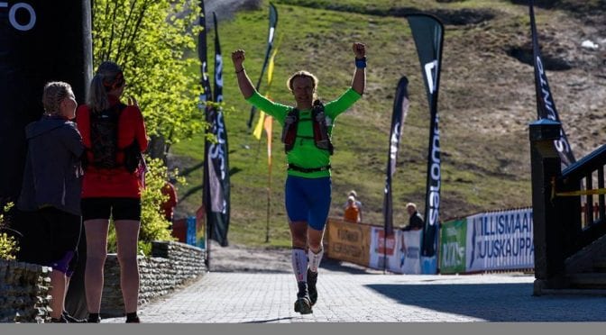 Mikael Heerman Karhunkierroksen 160 km reittiennätykseen, Henri Ansio 53 km nopein