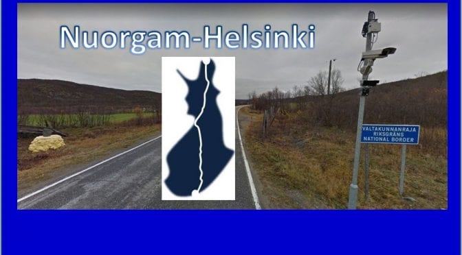 Nuorgam-Helsinki –juoksu alkaa lauantaina