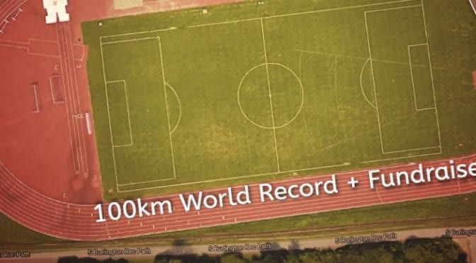 100 km radalla paljain jaloin