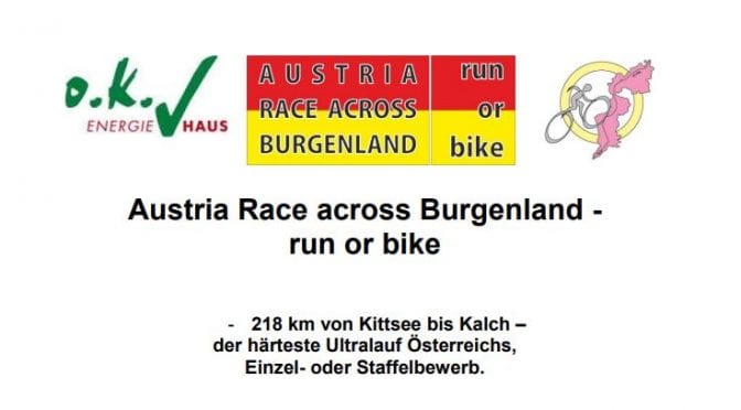 Austria Race Across Burgenland 2018