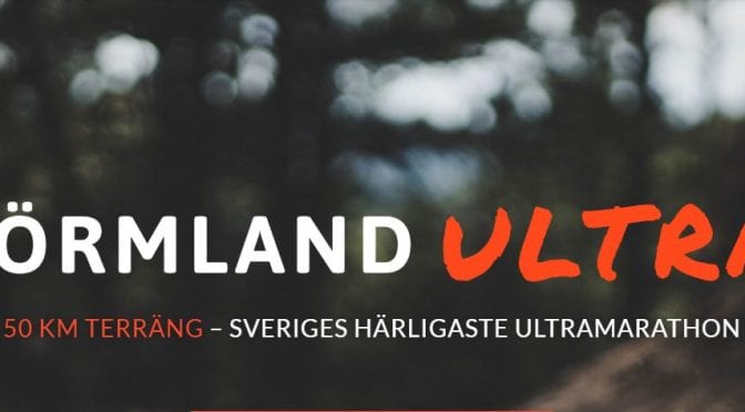Sörmland Ultra Marathon 2018