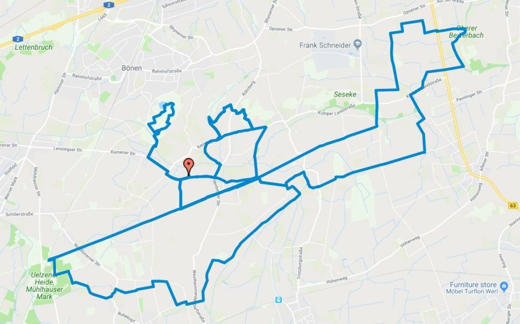 Ballon Ultralauf Routes