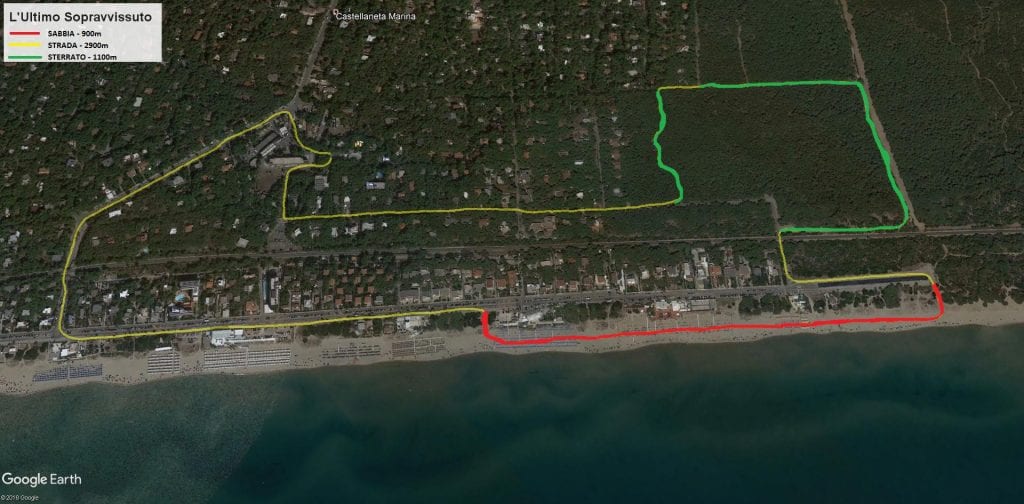 L-Ultimo Sopravvissuto routemap