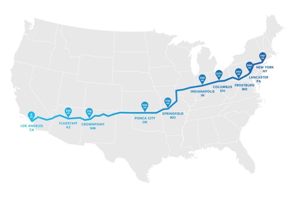 Robbie Balenger routemap