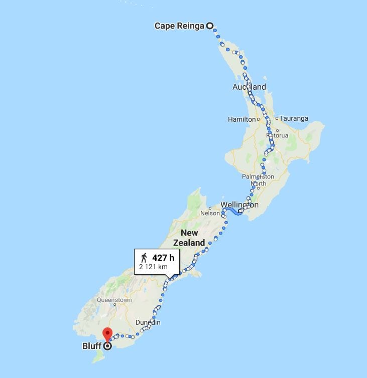 Curly Jacobs runs NZ