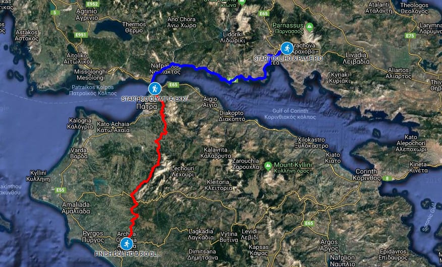 Dolichos Ultra Race route