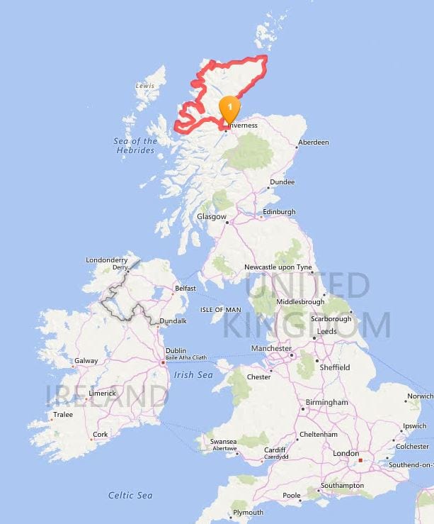 North Coast 500 mile route