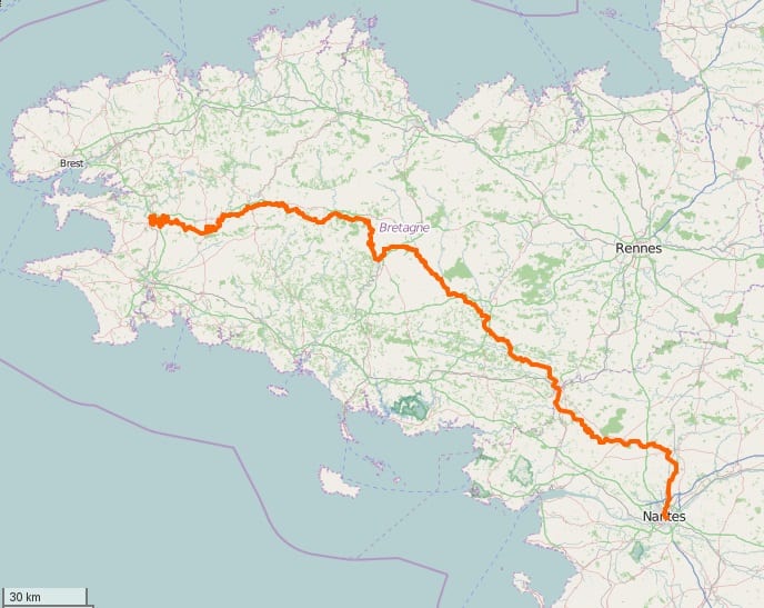 Canal de Nantes à Brest