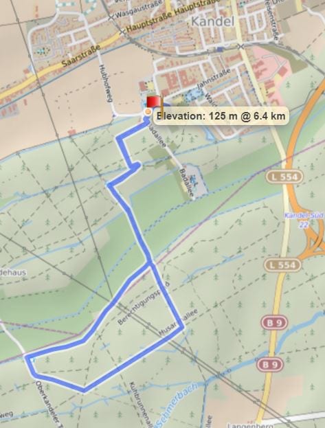 BBU Day Route