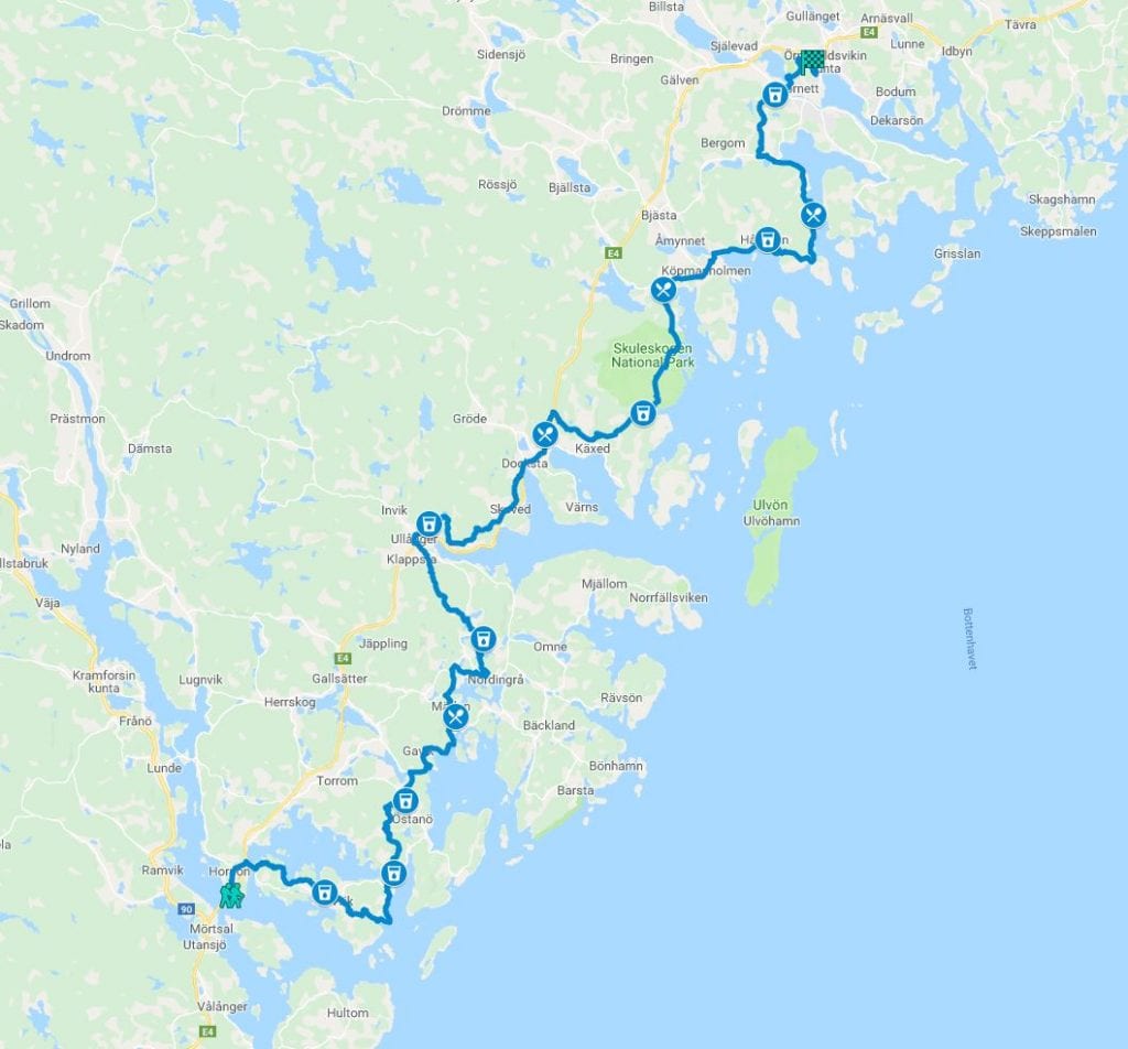 HCU 2019 route