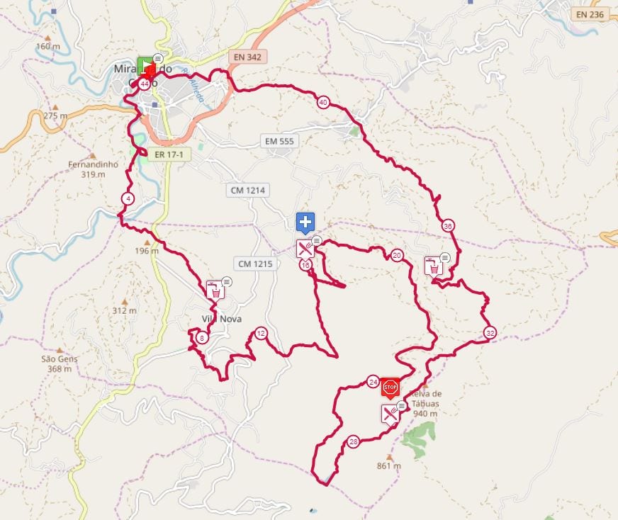 TWC 2019 route