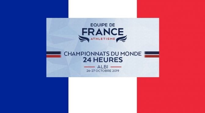 Ranskan joukkue 24h-juoksun MM-kisoihin 2019