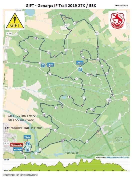 RM Ultra Trail 2019 route