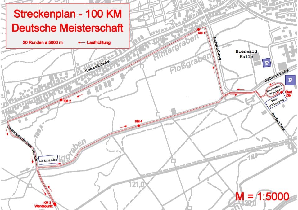 DM 100 km Kandel route - 5 km lap