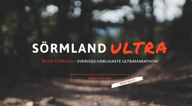 Sörmland Ultra Marathon 2019