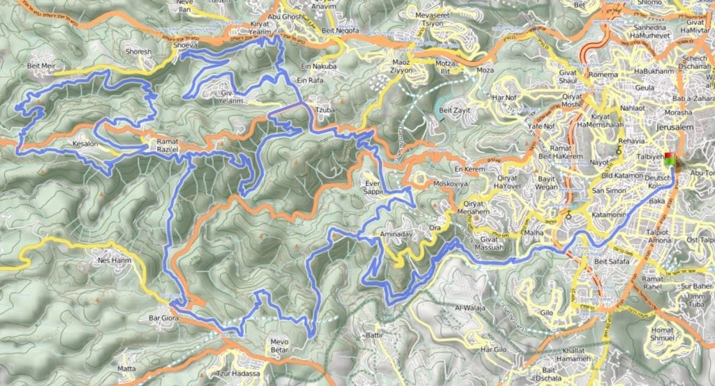 HUM120 routemap