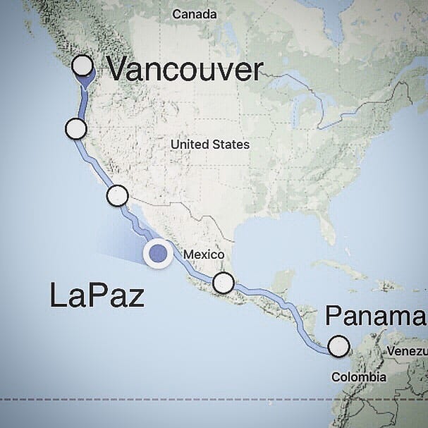 Jan-Caspar Look from Vancouver to Panama