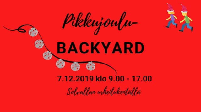 Pikkujoulu Backyard 2019