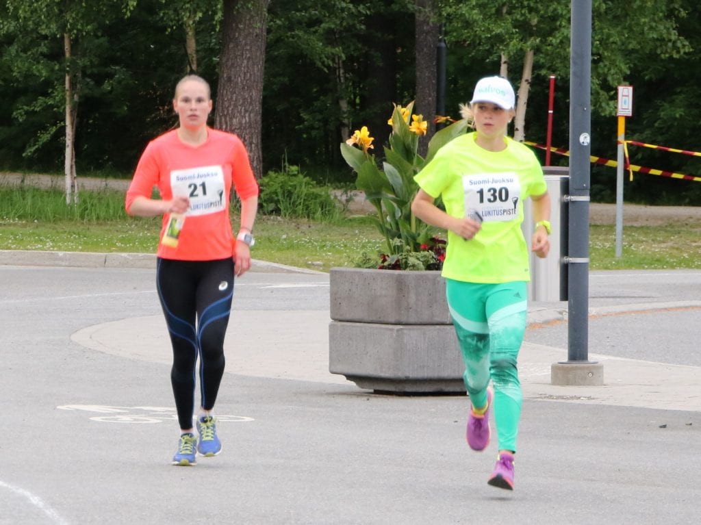 Suomi-juoksu Joensuu - Kähkönen ja Vainio