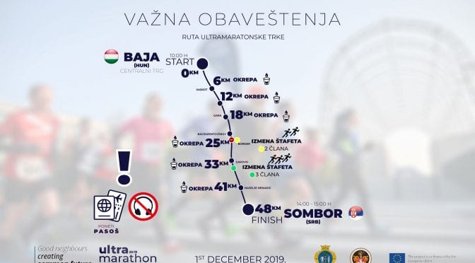 Ultramaraton Baja – Sombor 2019