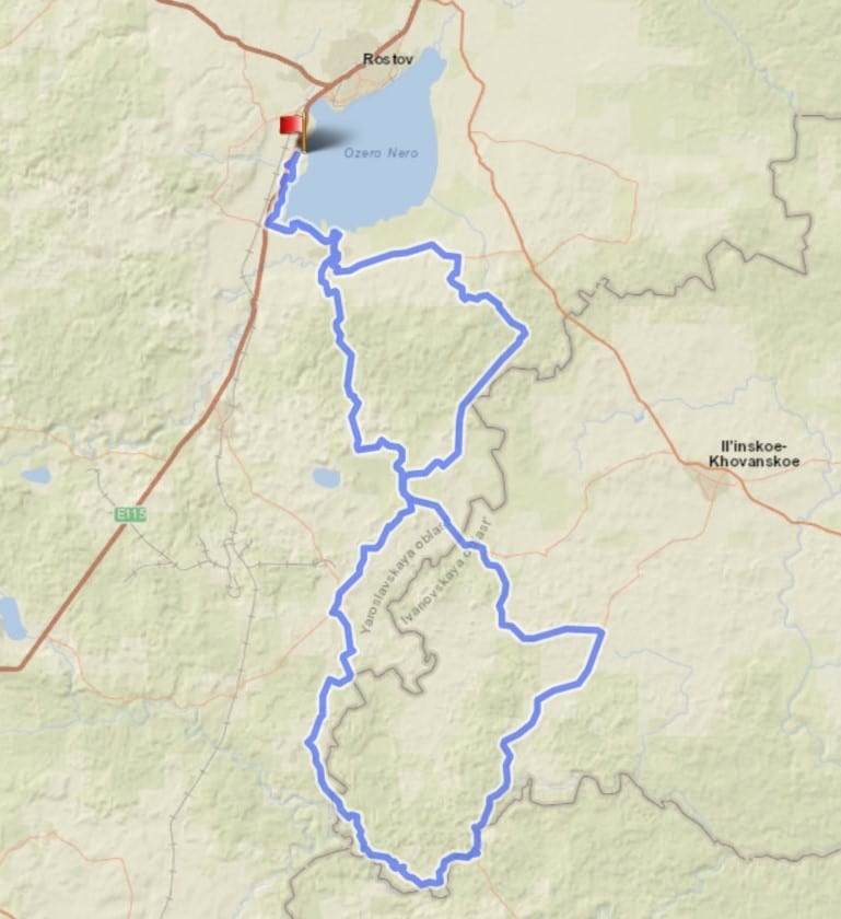Valhalla Race 100 miles route