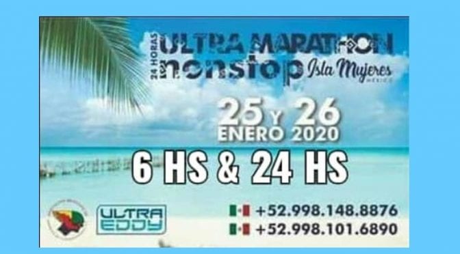 Ultra Marathon non-stop Isla Mujeres 2020