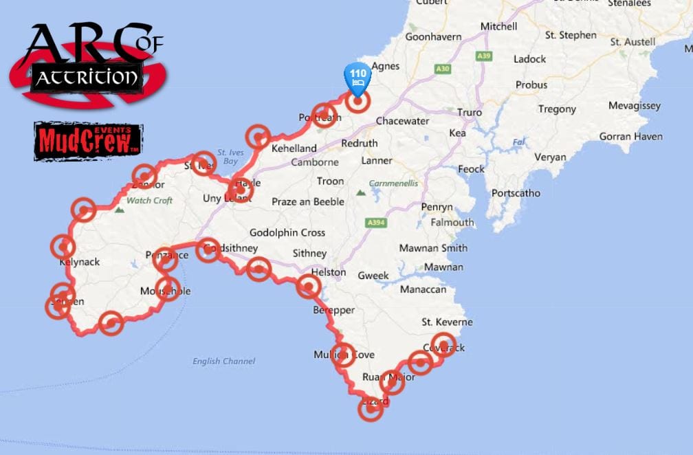 Arc of Attrition route