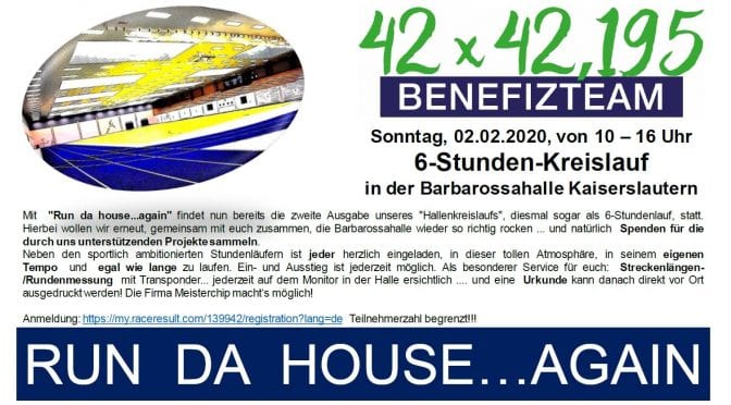 Run da House 6h 2020 cover