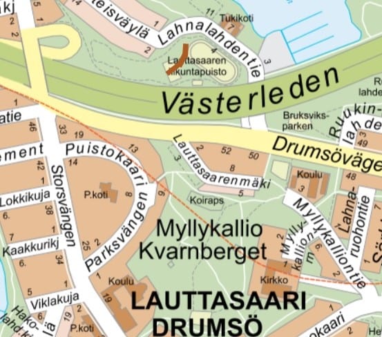 Kuntoportaat Lauttasaari