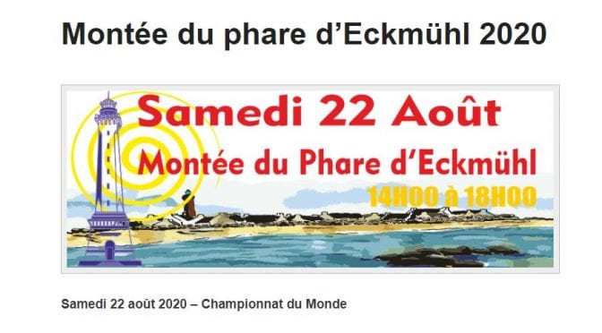 La montée du phare d’Eckmühl 2020