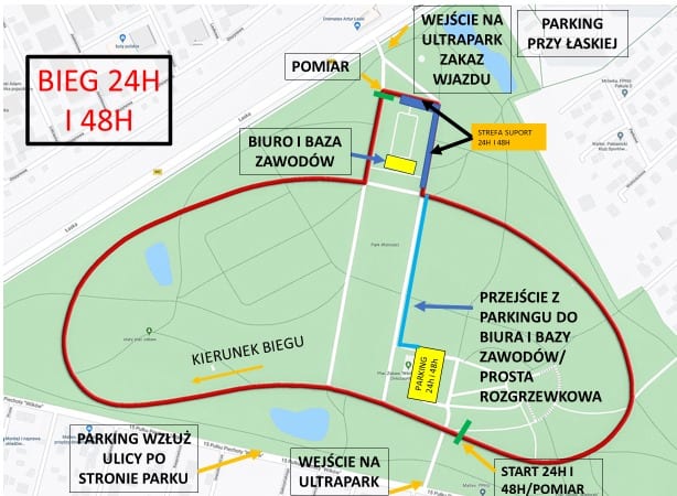 UltraPark 48h - 24h route