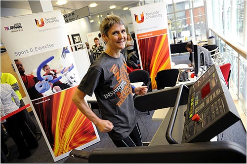 Sharon Gayter 7days treadmill 2011