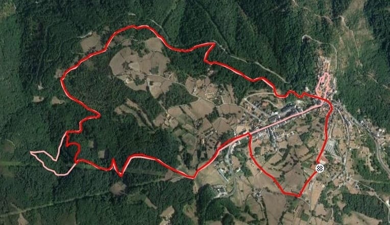 Spain Backyard Ultra route