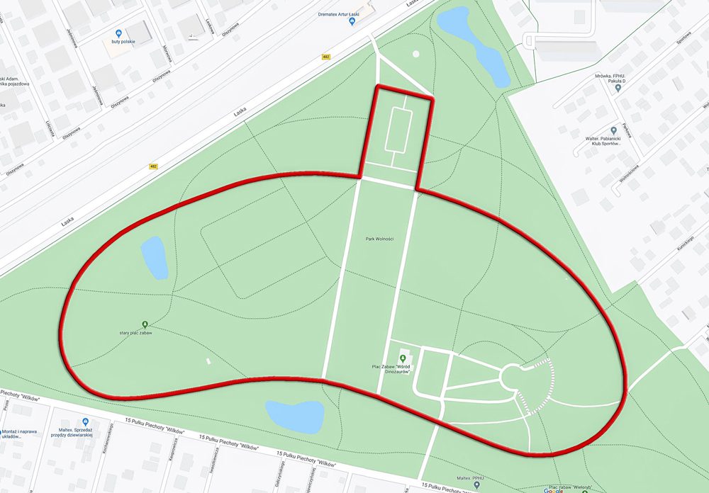 UltraPark route 48h and 24h